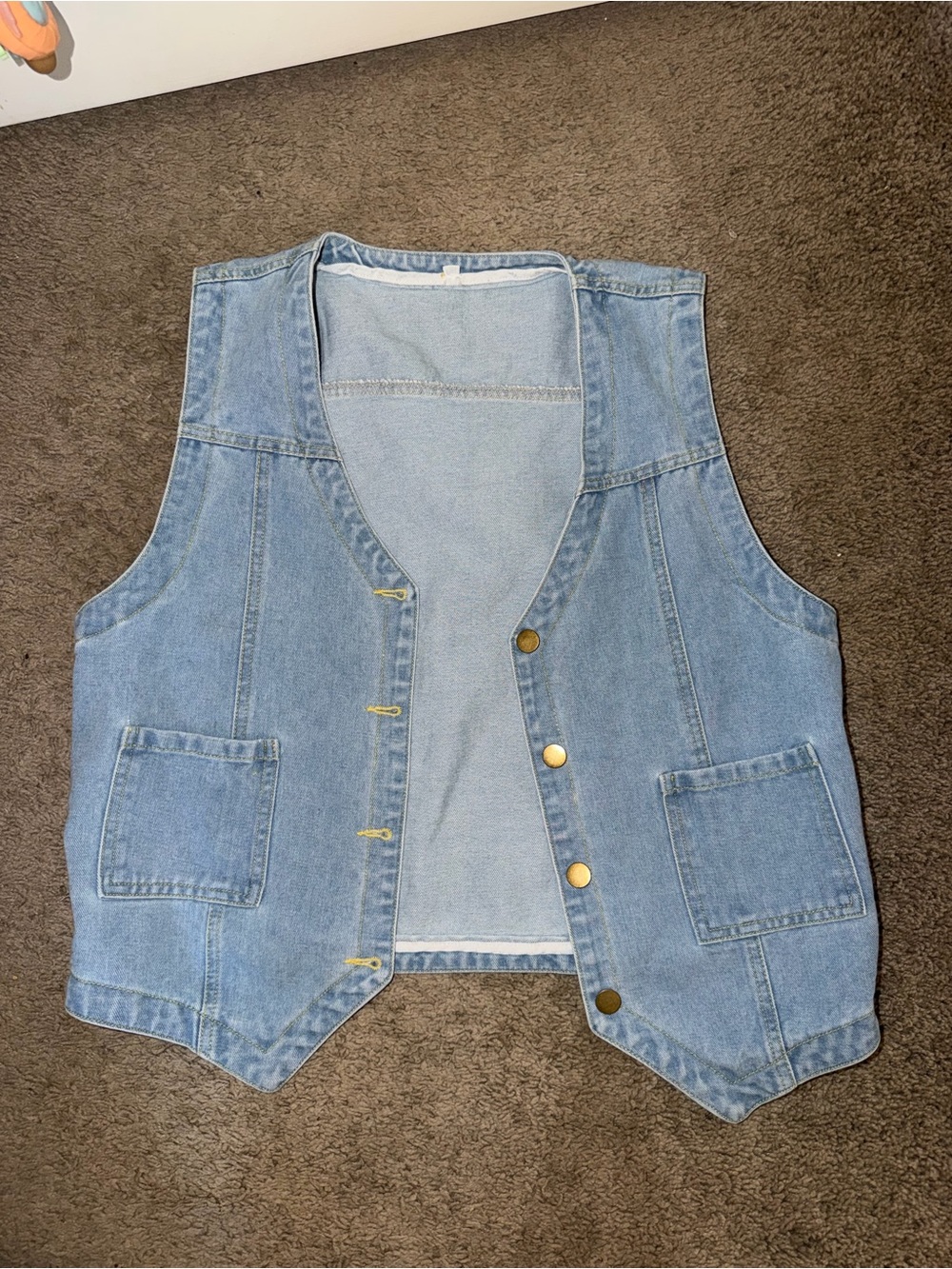 Denim vest